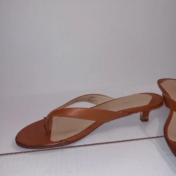 LAUREN RALPH LAUREN FRANCESA HEEL SANDALS LAUREN TAN - Picture 7 of 11